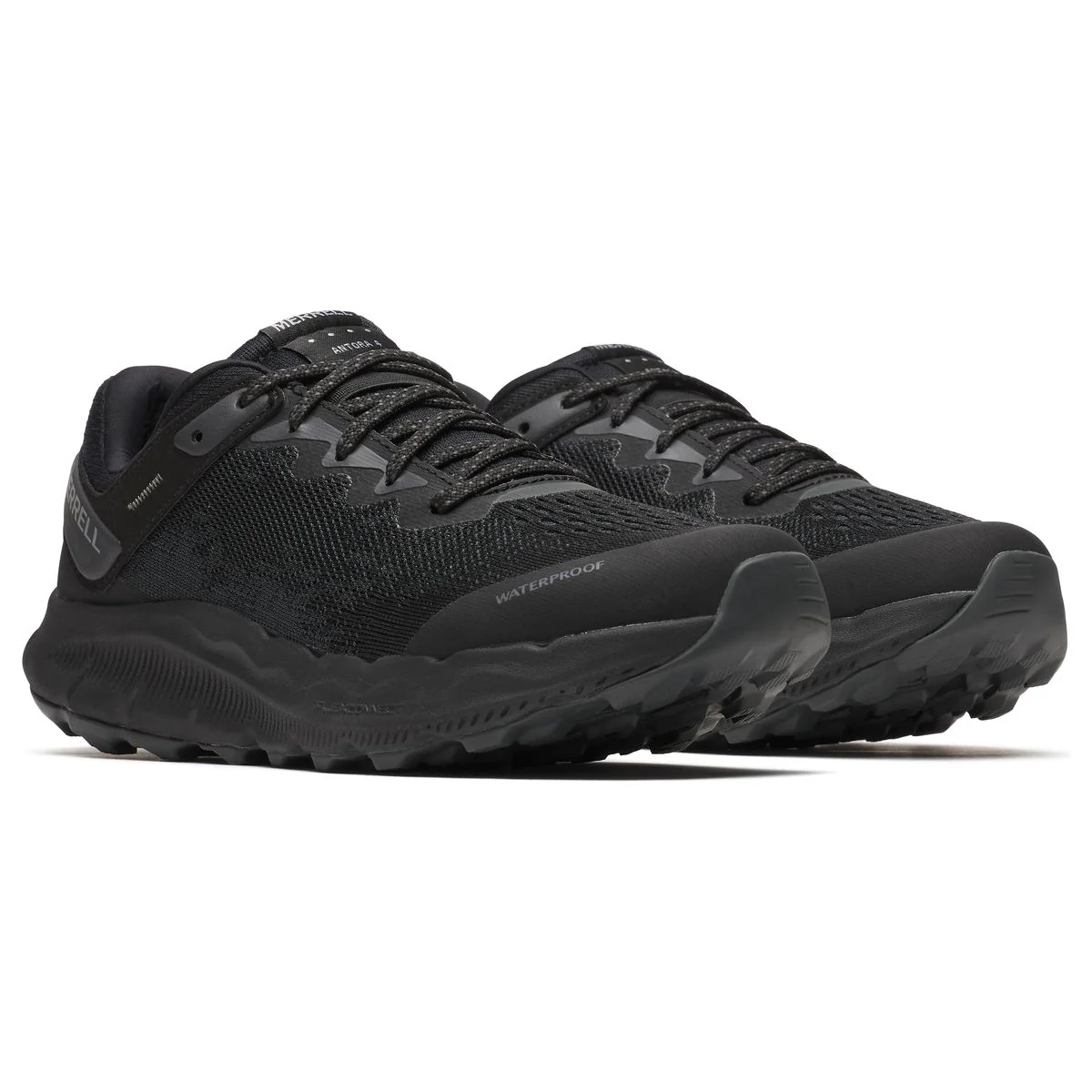 Women's Antora 4 Waterproof Trail Running & Everyday Shoes in Black - Image 3