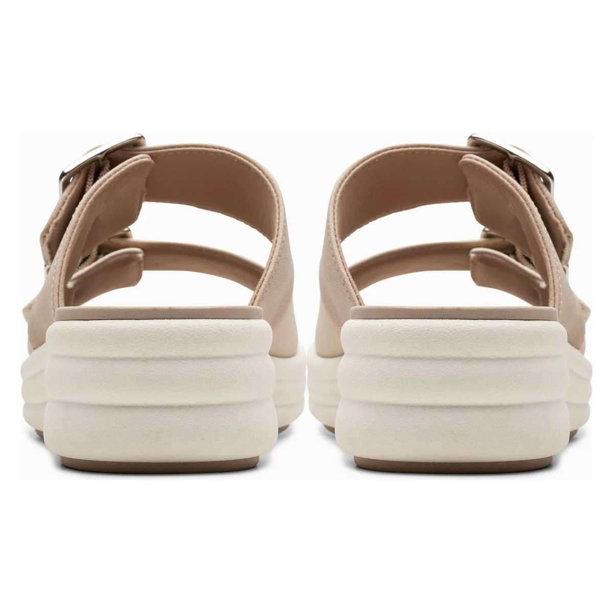 Clarks Women's Drift Buckle Wedges in Sand - Image 4
