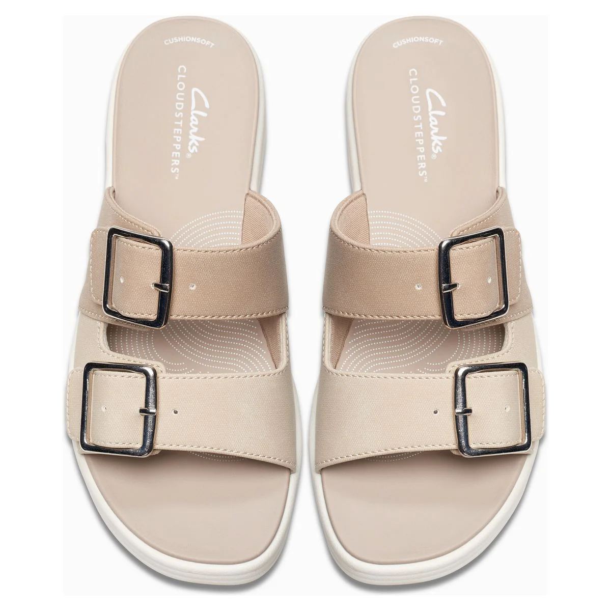 Clarks Women's Drift Buckle Wedges in Sand - Image 5
