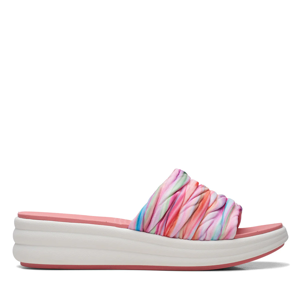 Clarks Women's Drift Petal Multicolour Wedges - Image 6