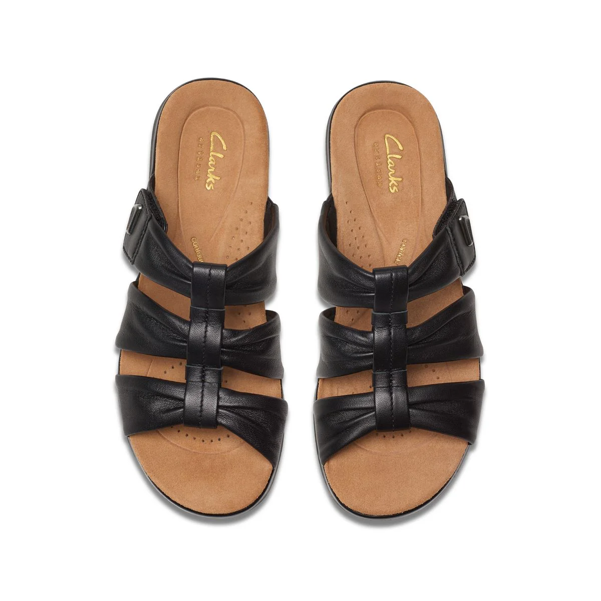 Clarks Kitly Slide Women's Sandals in Black - Image 6