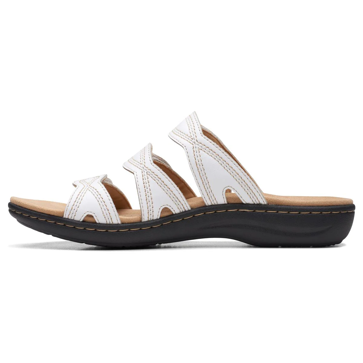 Clarks Laurieann Ayla Women's Flat Sandals in White - Image 5