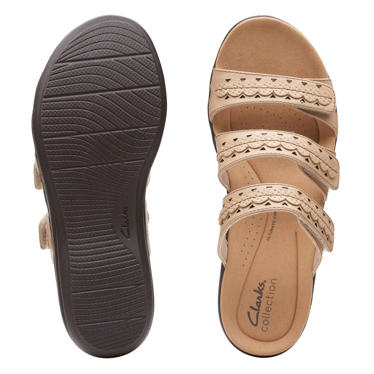 Clarks Laurieann Cove Women's Casual Sandals in Sand - Image 7