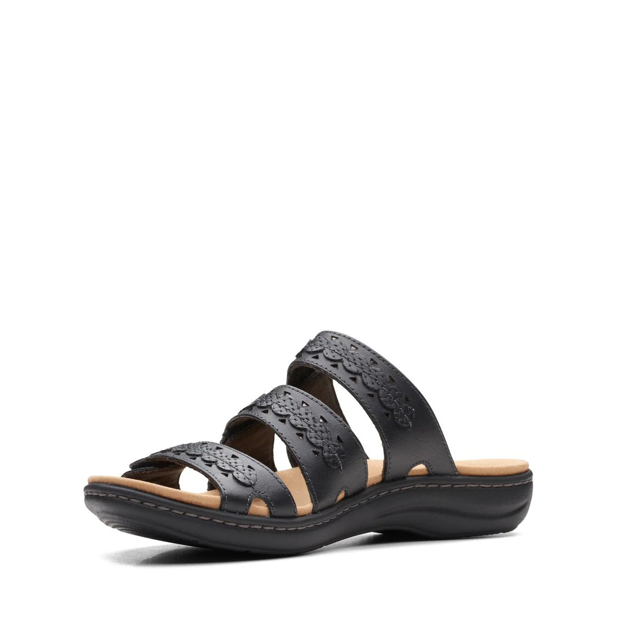 Clarks Laurieann Cove Women's Casual Sandals in Black - Image 4