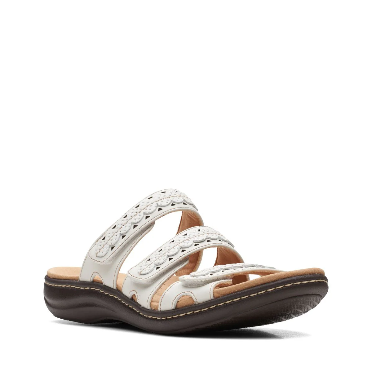 Clarks Laurieann Cove Women's Casual Sandals in White - Image 2