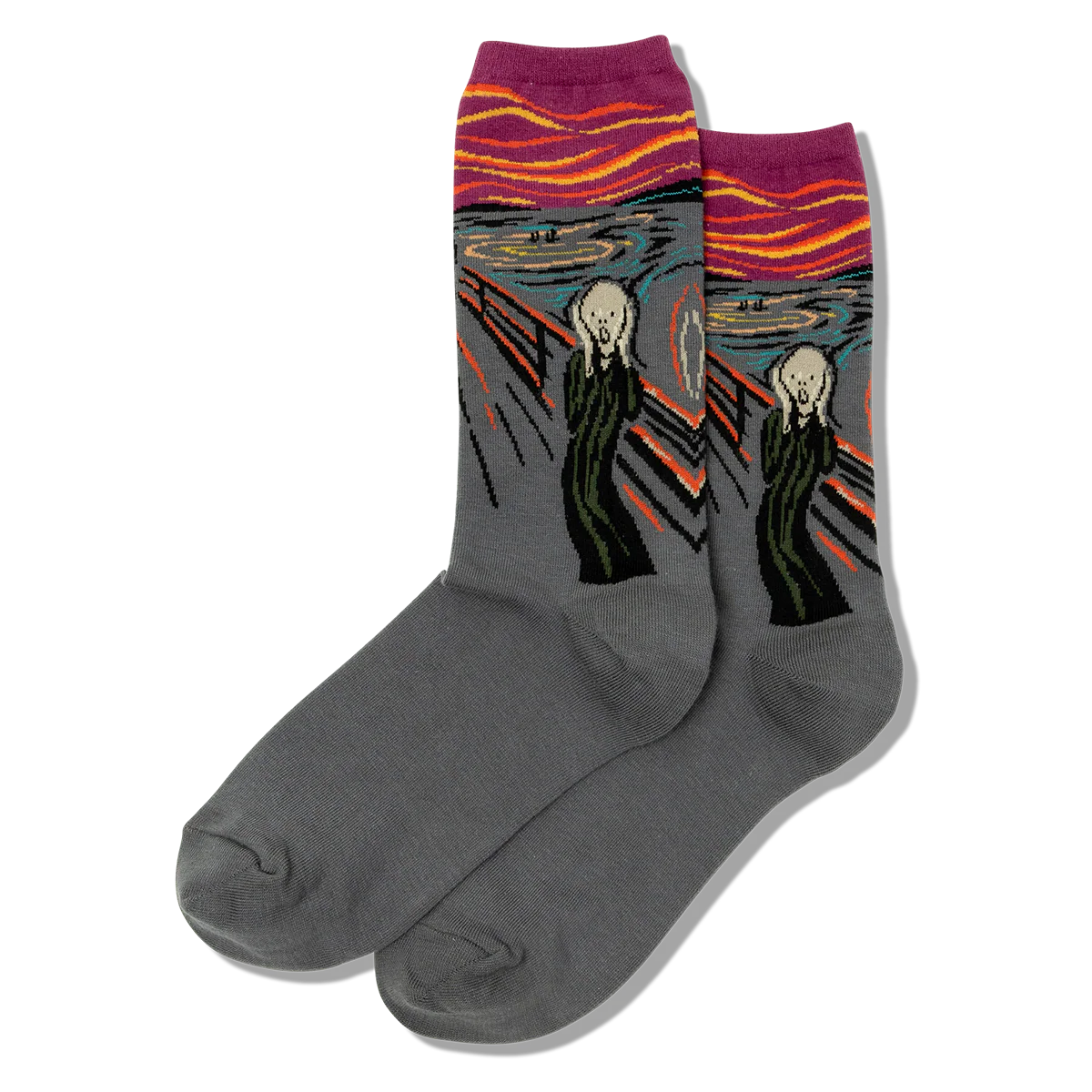 Women's Munch's The Scream Crew Socks