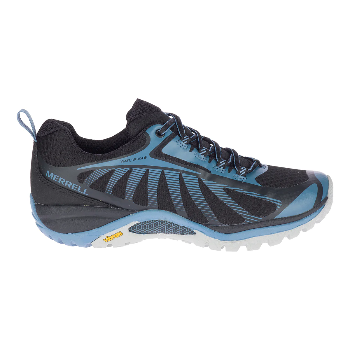 Women's Siren Edge 3 Waterproof Hiker in Black Blue - Image 3