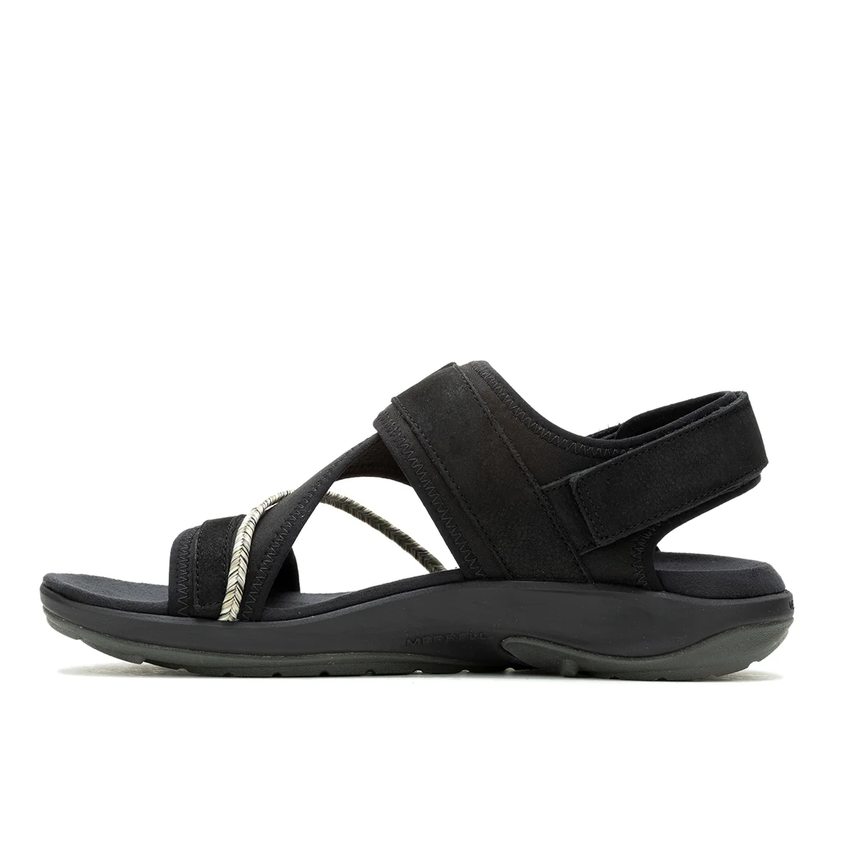 Merrell Women's Terran 4 Backstrap Sandal in Black - Image 3