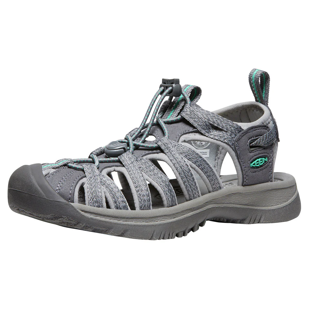 Keen Women’s Whisper Sandal in Grey - Image 3