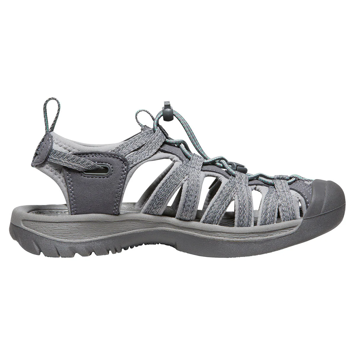 Keen Women’s Whisper Sandal in Grey - Image 4