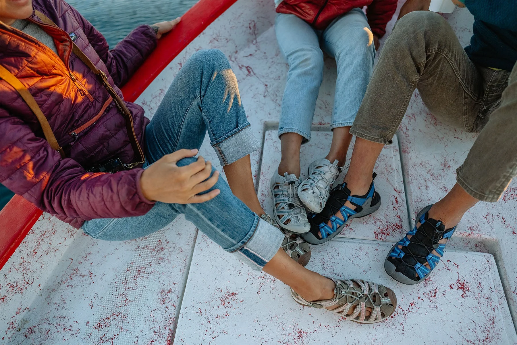 Keen Women’s Whisper Sandal in Grey - Image 9