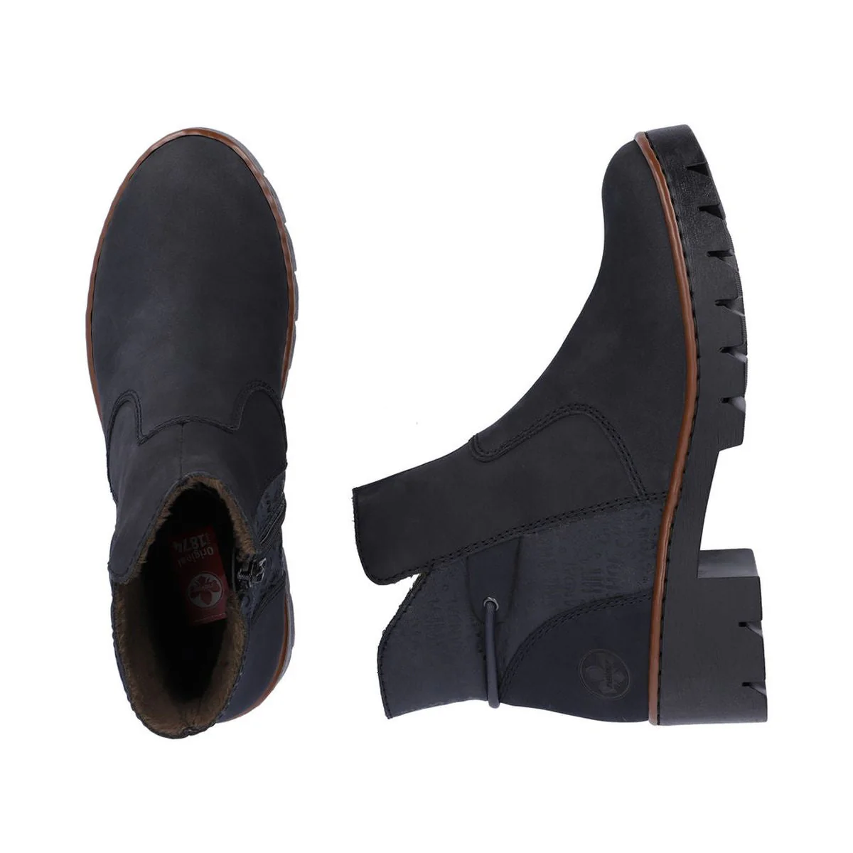 Rieker Mid-Height Boots in X5755 – Women’s - Image 6