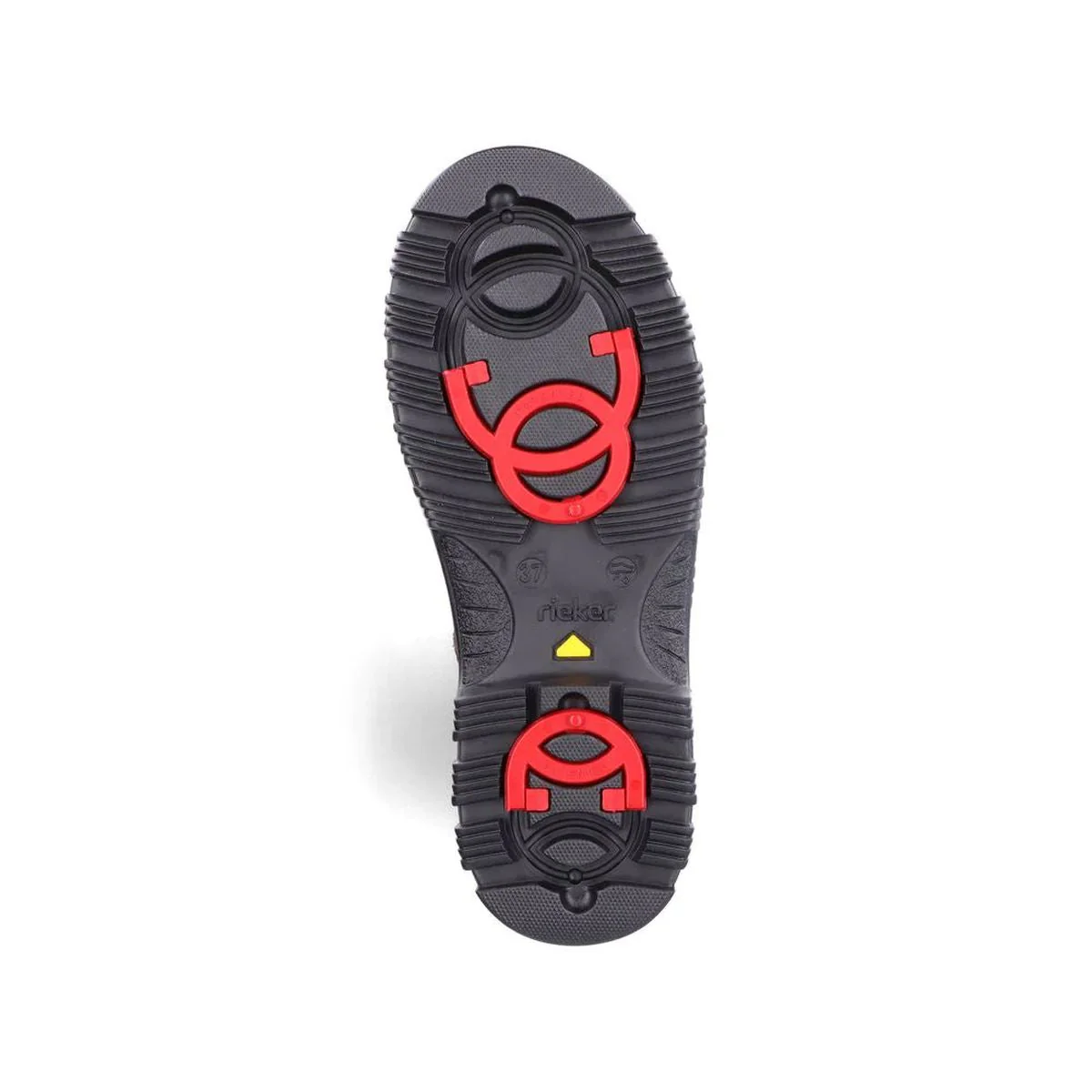 Rieker Suede X8263 High Winter Boots with Foldable Cleat - Image 2