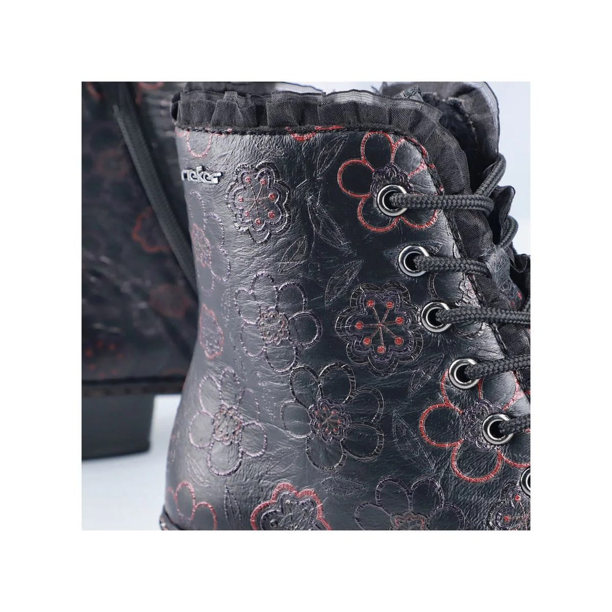 Rieker Y0703 Lace Up Winter Boots - Image 8