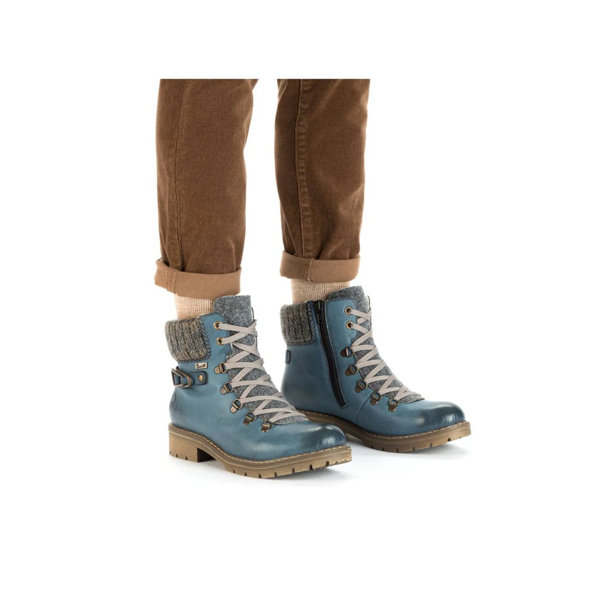 Y9131 Lace Up Boots - Image 7