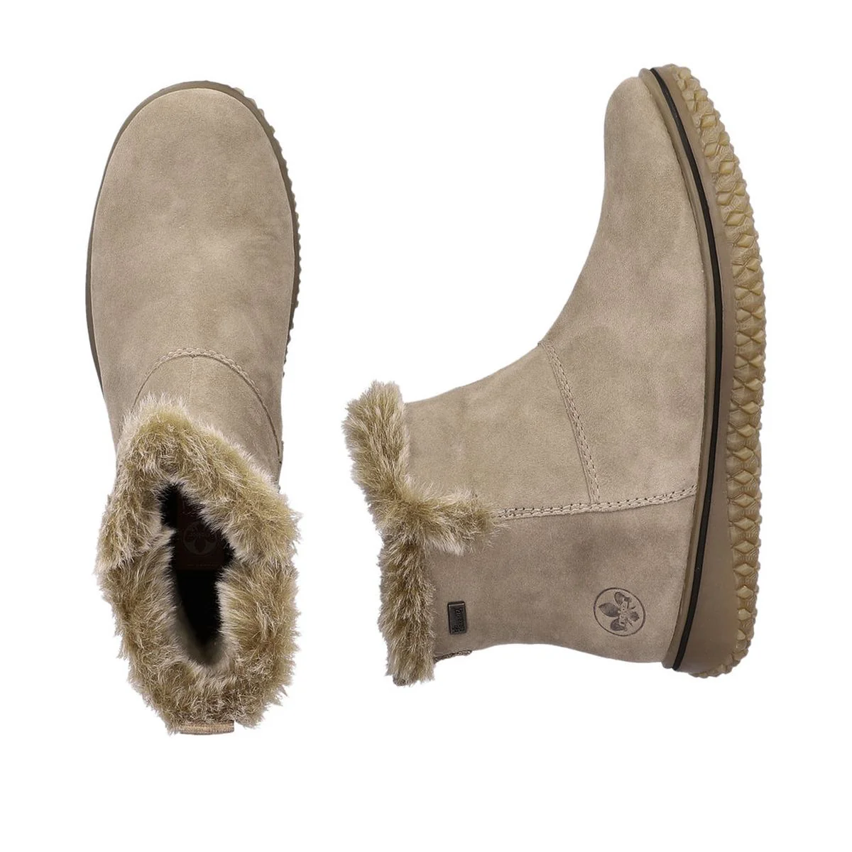 Rieker Z4266 Suede Ankle Winter Boot - Image 7